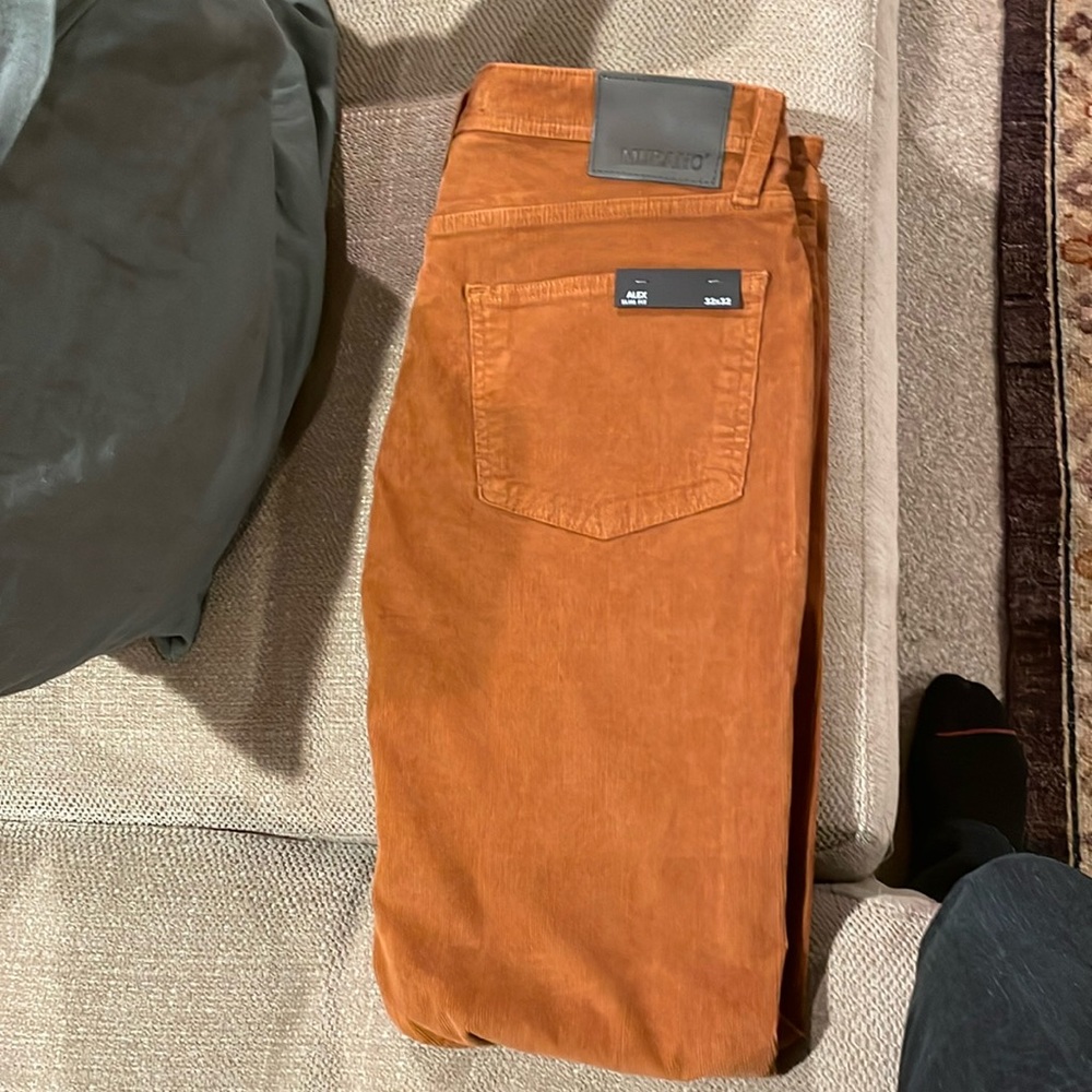 Men’s Murano 32 32 slim fit corduroys